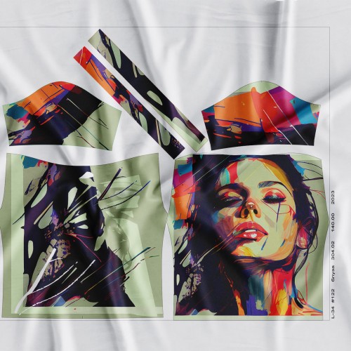 Сублімаційний друк крою на тканині Сублімаційний друк крою на тканині